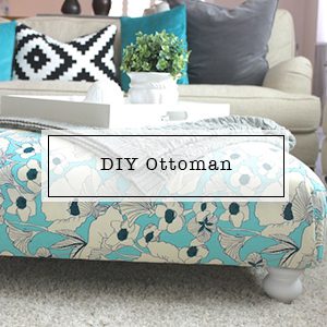 Ikea Hack Upholstered Ottoman