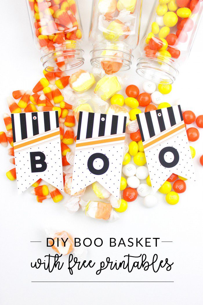 Halloween Boo Basket And Printables