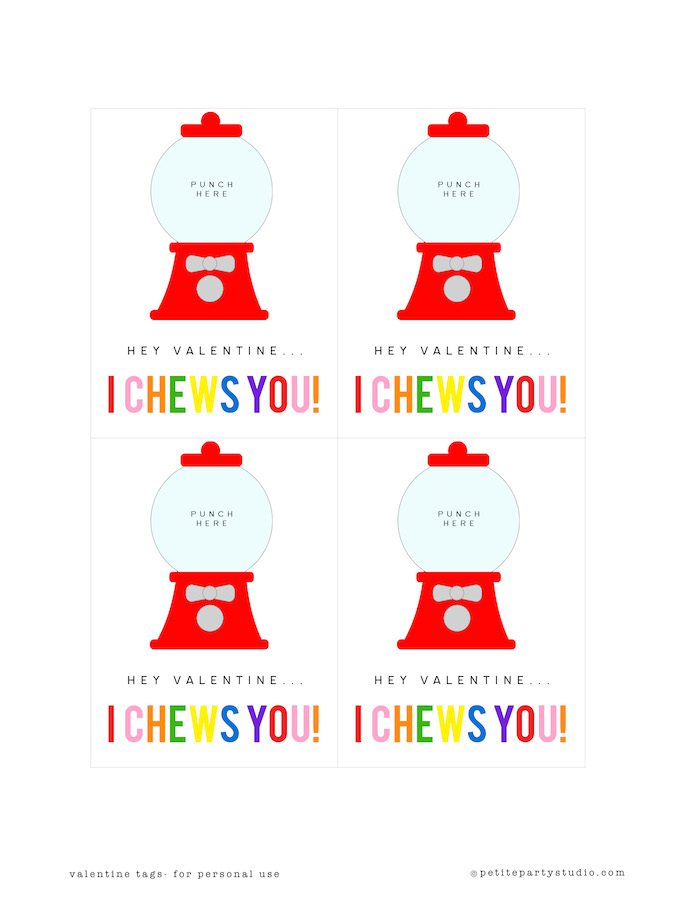 Valentine Printables Gumball Machine Copy Rebecca Propes Design DIY