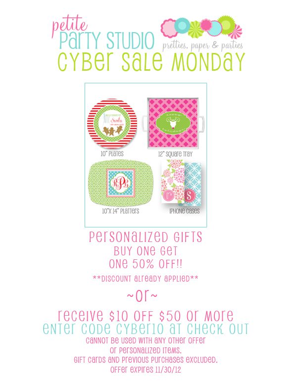 Cyber Monday Sale…It’s Here!!!