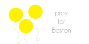 Prayers for Boston