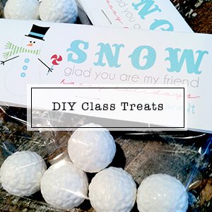 DIY Class Snowman Treats