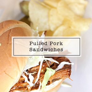 Pulled Pork Sandwich Recipe