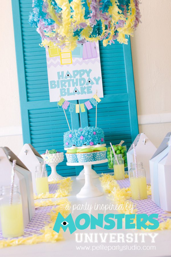 monsters inc party inspired