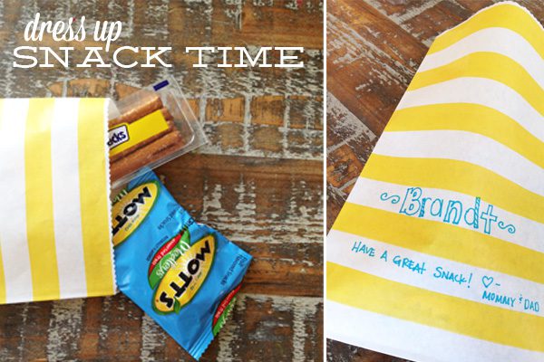 Personalized Snack Bags
