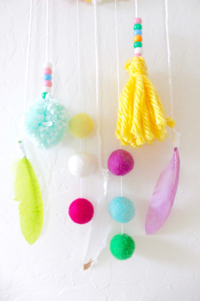 DIY Dream Catcher Party Craft - Taz and Belly