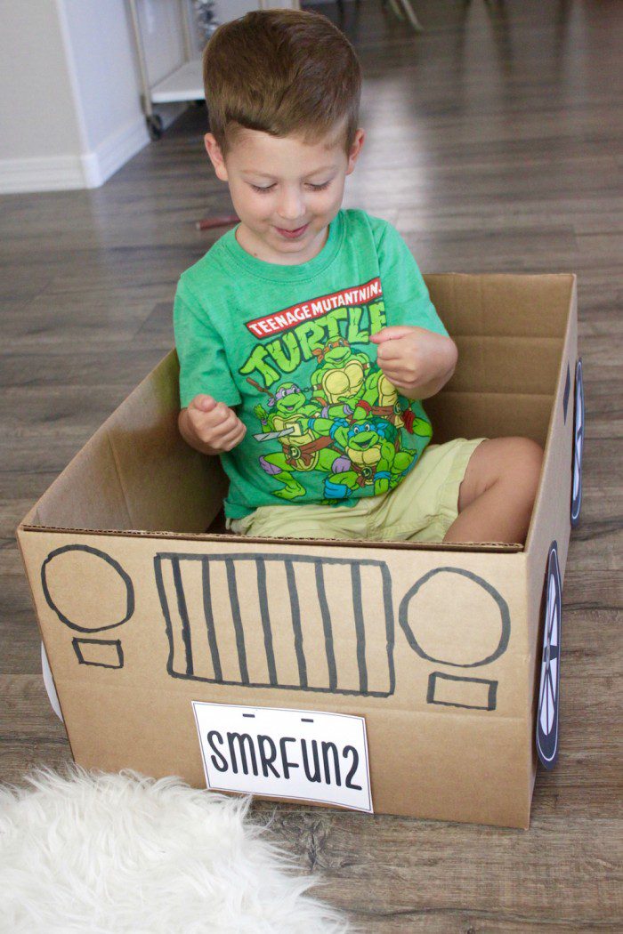 DIY Cardboard Cars for Kids
