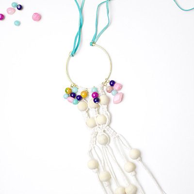 DIY Macrame Necklace