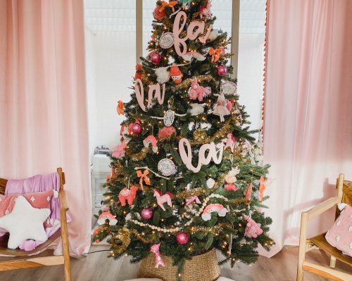 Boho Christmas Tree Decorating